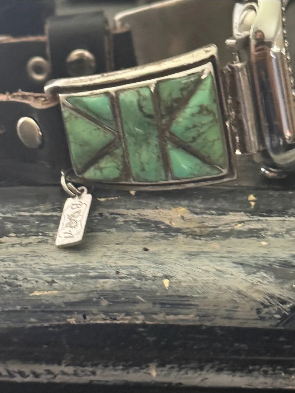 APPLE WATCHBAND/Vintage/Native American/SS/turquoise